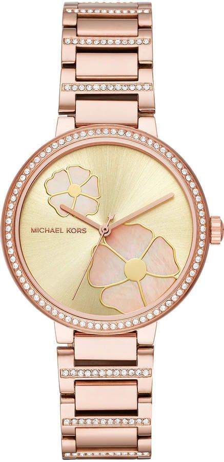 michael kors flower watch|michael kors watches.